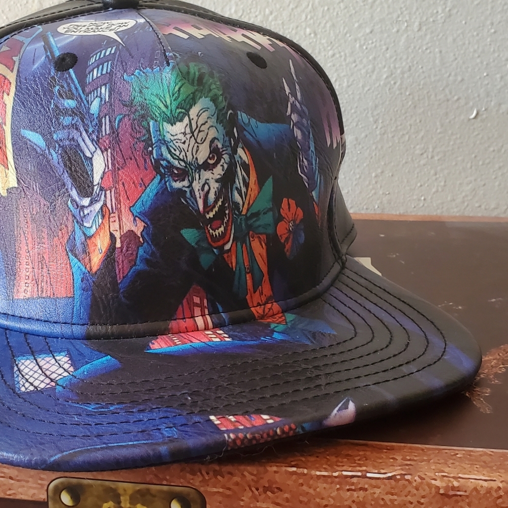 Lether Joker Hat